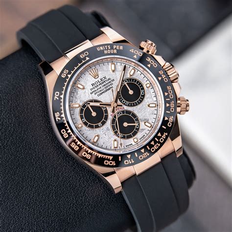 rolex daytona oysterflex rose gold.